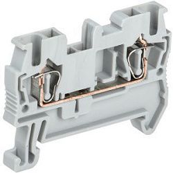 Клемма пружинная КПИ 2в-2,5 31А серая IEK YZN11-002-K03