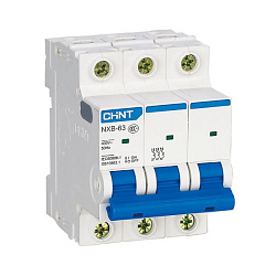 Авт. выкл. NXB-63S 3P 1А 4,5кА х-ка B (R) 296808