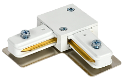 LIGHTING Соединитель L-образный внутренний для однофазного шинопровода белый IEK LT-SO0D-SLV-1-K01