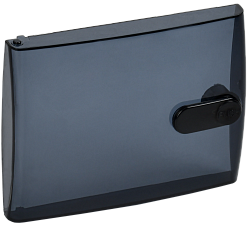 UNION Compact Дверца для корпуса пластикового ЩРН(В)-П-4 IP41 черная прозрачная IEK UIC-KP12D-DV-04-K02