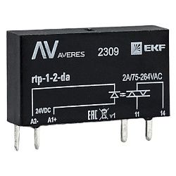Реле твердотельное однофазное RTP 2 А, для разъема РM slim 23/1 EKF 