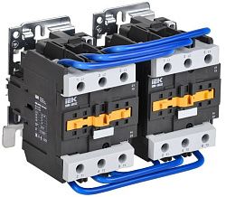 Контактор КМИ-48032 реверс 80А 230В/АС3 2NO;2NC IEK 