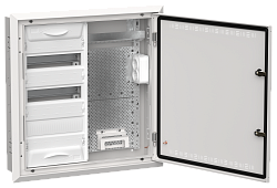 TITAN 5 Корпус комбинированный ЩРв-36 (2х36) 630х625х130мм IP30 белый IEK TI5-51-V-2X036-30