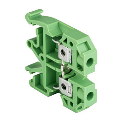 Колодка клеммная JXB-6/35 зеленая EKF 