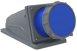 MAGNUM Розетка стационарная ССИ-133 63А-6ч/200-250В 2P+PE IP67 IEK 