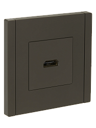 FORTE&PIANO Розетка HDMI FP340 серый IEK FP-H10-K03