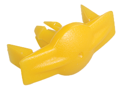 TITAN 5 Соединитель фальш-панели желтый IEK YIS50-SSFP-K05