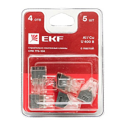 Клемма СМК 773-104 блистер (5шт.) EKF 
