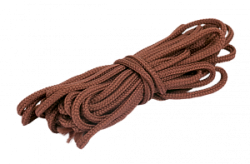 Шнур из п/э нити для фиксации проводов на изоляторах, цвет - шоколад, ТМ "МезонинЪ", (5м /уп) GE7000 GE70005-17