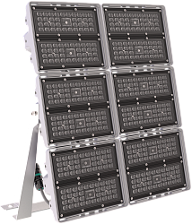 Светильник L-pixel 6/banner/300/Д/850/01/R5/I1-C6/MT-KM/220AC IP66 RAL7035 LEDEL PX300-11316-123-182