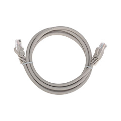 Патч-корд U/UTP, CAT 6, RJ45-RJ45, 26AWG, LSZH, серый, 1,5м REXANT 02-0290-105