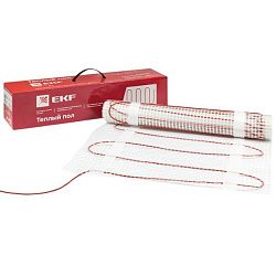 Теплый пол (мат нагревательный) "Уют" 15 кв.м. 2250 Вт EKF nm2-2250-15