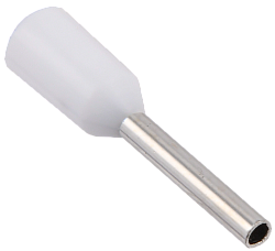 Наконечник НШВИ 0,5-08 0,5мм2 с изолированным фланцем (100шт/упак) GENERICA UGN11-008-D05-100-G