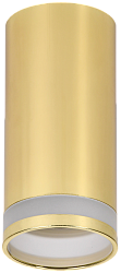 LIGHTING Светильник 4005 накладной потолочный под лампу GU10 золото IEK LT-UPB0-4005-GU10-1-K22