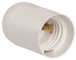 Патрон подвесной Ппл27-04-К02 пластик Е27 белый (индивидуальный пакет) IEK EPP10-04-02-K01