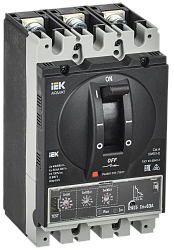 ARMAT Автоматический выключатель в литом корпусе 3P типоразмер A 50кА 63А расцепитель электронный стандартный IEK AR-MCCB-3A-050-0063A-ELSC