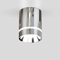Накладной точечный светильник Elektrostandard Topper DLR021 9W 4200K хром a037521