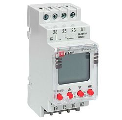 Таймер электронный двухканальный ТЭ-80 24-230В EKF 