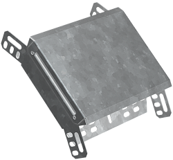 ESCA Поворот вертикальный внешний 45град 50х50мм HDZ IEK CLP3N-050-050-M-HDZ