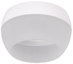 LIGHTING Светильник 4010 накладной потолочный под лампу GX53 белый IEK LT-UPB0-4010-GX53-1-K01