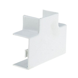 Угол Т-образный (12х12) (1 шт) белый EKF-Plast t-12-12