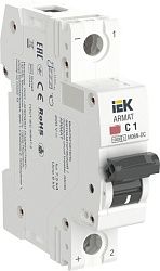 ARMAT Автоматический выключатель M06N-DC 1P C 1А IEK AR-M06N-1-C001DC