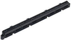 TEKFOR Суппорт для шин в корпус (ширина 18 модулей) IEK TF-KP00D-S-18