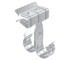 Зажим балочный 15-20 мм под трубу двойной 20 мм TDZ EKF ZB15-20-T20W