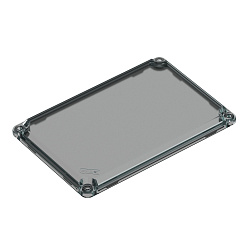 Крышка H=21мм для корпуса RAM box 300х200х146мм прозр. DKC 532211L 532211L