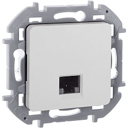 INSPIRIA Розетка компьютерная RJ45 категория 5Е UTP белый 673825