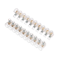 Концевой зажим винтовой изолированный КЗВИ 1,5 мм² (10х1) (10 шт./уп.) REXANT 