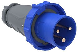 MAGNUM Вилка переносная ССИ-033 63А-6ч/200-250В 2P+PE IP67 IEK 