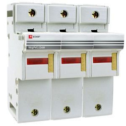 Предохранитель-разъединитель для ПВЦ 22x58 3P (с индик.) EKF pr-22-58-3