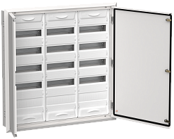 TITAN 5 Корпус металлический ЩРв-180 (3х60) 880х885х130мм IP31 белый (две двери) IEK TI5-50-V-3X060-31