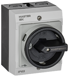 Переключатель кулачковый в боксе закрытая рукоятка 10А схема 10 IEK MI-CS21-010-010