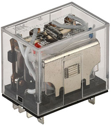 Реле РЭК77/4(LY4) с индикацией 10А 24В AC IEK 