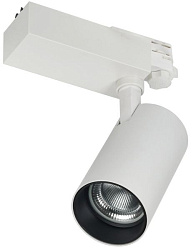 Светильник светодиодный трековый 302 PRO 30Вт 4000K трехфазный 36град белый IEK LDSK-0-302-30-4000-K01