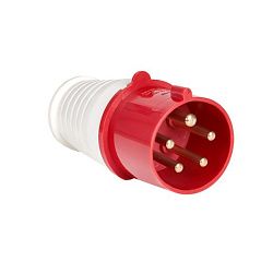 Вилка перенос. 015 3Р+РЕ+N 16А 380В IP44 EKF ps-015-16-380