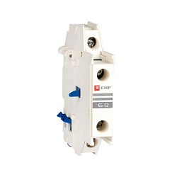 Контакт боковой дополнительный КБ-02 2NC для КМЭ EKF 