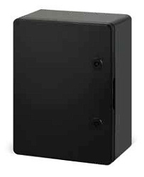 Корпус пластиковый ЩМПп 350х250х150мм IP65, черный (УЦЕНКА) DEKRON DEK-N-352515-65-Bуц