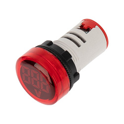 Индикатор значения напряжения красный VD22 70-500 В 36-5000