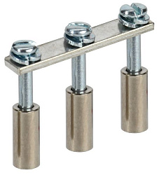 Перемычка в сборе для колодки клеммной CTS 16мм2 3PIN IEK 