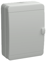 TEKFOR Корпус пластиковый КМПн-24 IP65 серая непрозрачная дверь IEK TF5-KP73-N-24-65-K03-K03