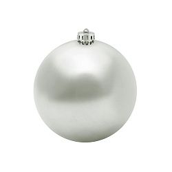 Елочная фигура Шар, 15 см, цвет серебряный матовый 502-305