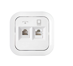 Розетка телефонная комбинированная для скрытой установки ТРК-005 8546BY