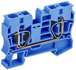 Клемма пружинная КПИ 2в-10 70А синяя IEK 