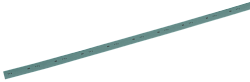Трубка термоусадочная ТТУ нг-LS 12/6 зеленая (1м) IEK UDRS-D12-1-K06