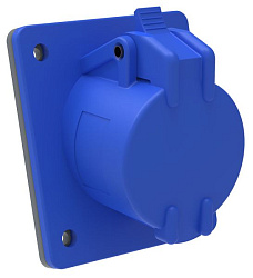 MAGNUM Розетка встраиваемая ССИ-413 16А-6ч/200-250В 2P+PE IP44 IEK PSN41-016-3