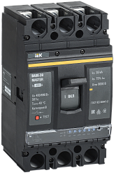 Выключатель автоматический ВА88-39 3Р 400А 35кА MASTER с электронным расцепителем IEK SVA71-3-0400-02