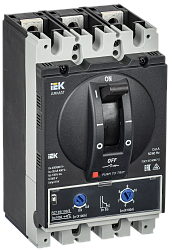 ARMAT Автоматический выключатель в литом корпусе 3P типоразмер A 35кА 100А расцепитель термомагнитный регулируемый IEK AR-MCCB-3A-035-0100A-ATUC